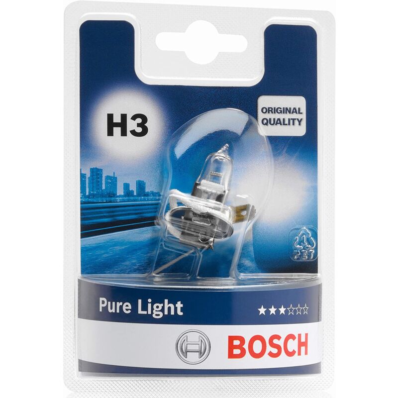 foto del prodotto bosch lampadina per auto h3 12v 55w
