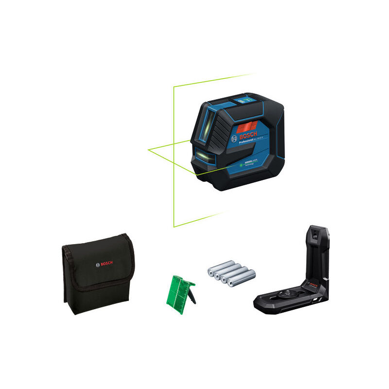 foto del prodotto bosch laser di linea gll 20 22 g supporto universale lb10 borsa