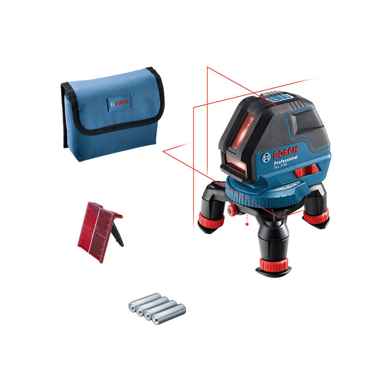 foto del prodotto bosch laser di linea gll 3 50 professional in set con borsa di protezione