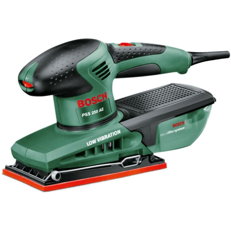 foto del prodotto bosch levigatrice orbitale 250w pss250ae