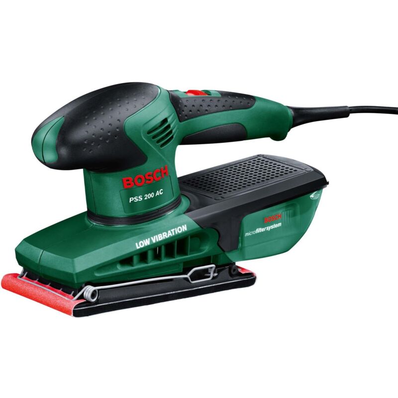 foto del prodotto bosch levigatrice orbitale pss 200 ac 200w