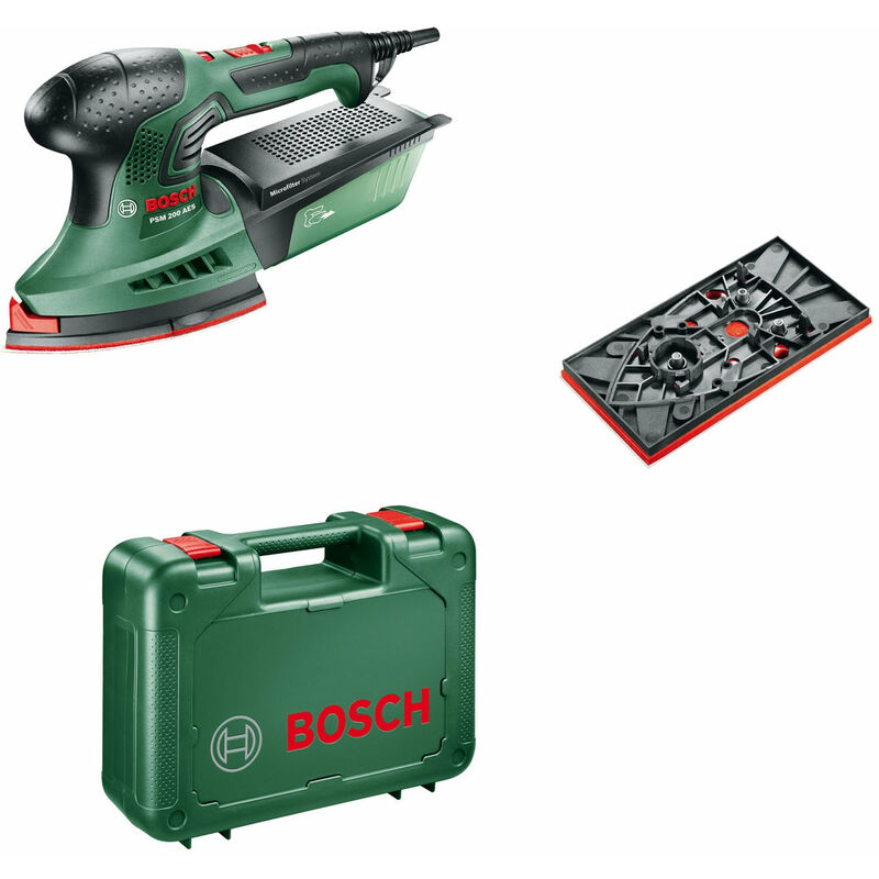 foto del prodotto bosch levigatrice palmare 200w psm200aes