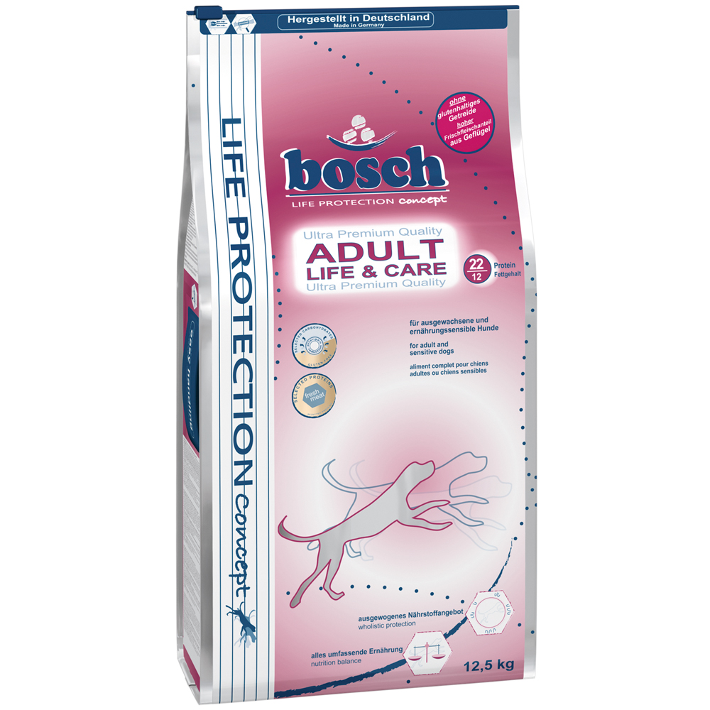 foto del prodotto bosch life care crocchette per cane 12,5 kg
