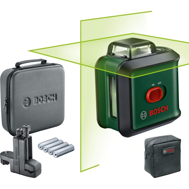 immagine 0 del prodotto bosch livella laser multifunzione universallevel 360 con morsetto universale mm 3 linee laser verticali orizzontali incl. 360 per allineamento
