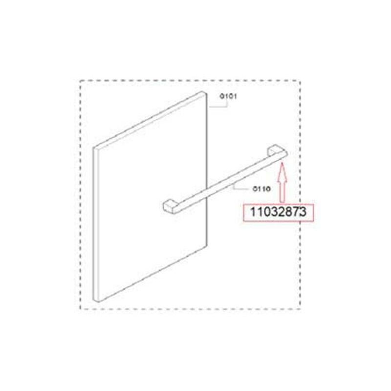 foto del prodotto bosch maniglia dello sportello lavastoviglie 4370911