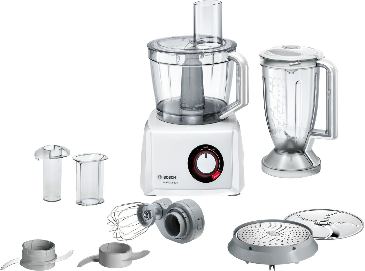 foto del prodotto bosch mc812w501 food processor multitalent 8 1000 w bianco