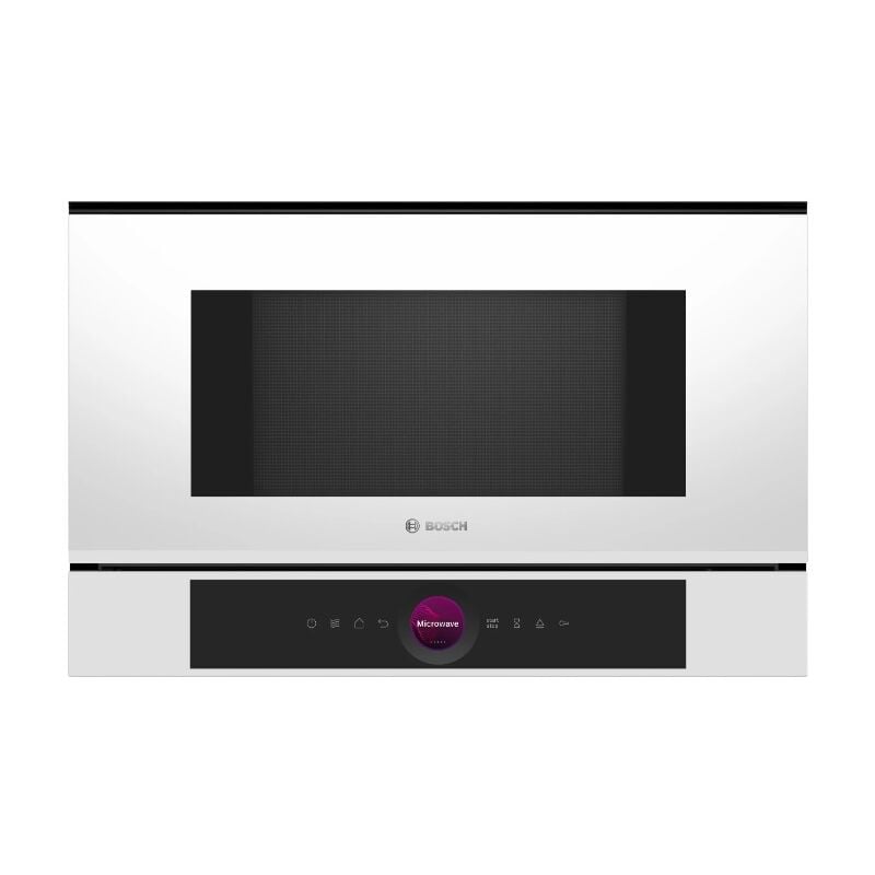 foto del prodotto bosch microonde da incasso solo 21l 900w bianco bfl7221w1