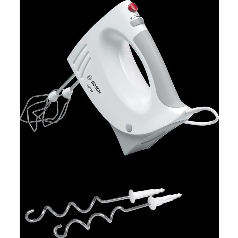 foto del prodotto bosch miscelatore manuale mfq 3530 450watt bianco grigio