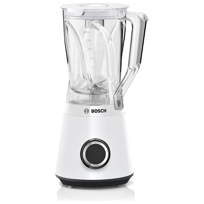 foto del prodotto bosch mmb6141w frullatore con bicchiere capacita 1.5 litri potenza 1200 watt 2 velocita colore bianco
