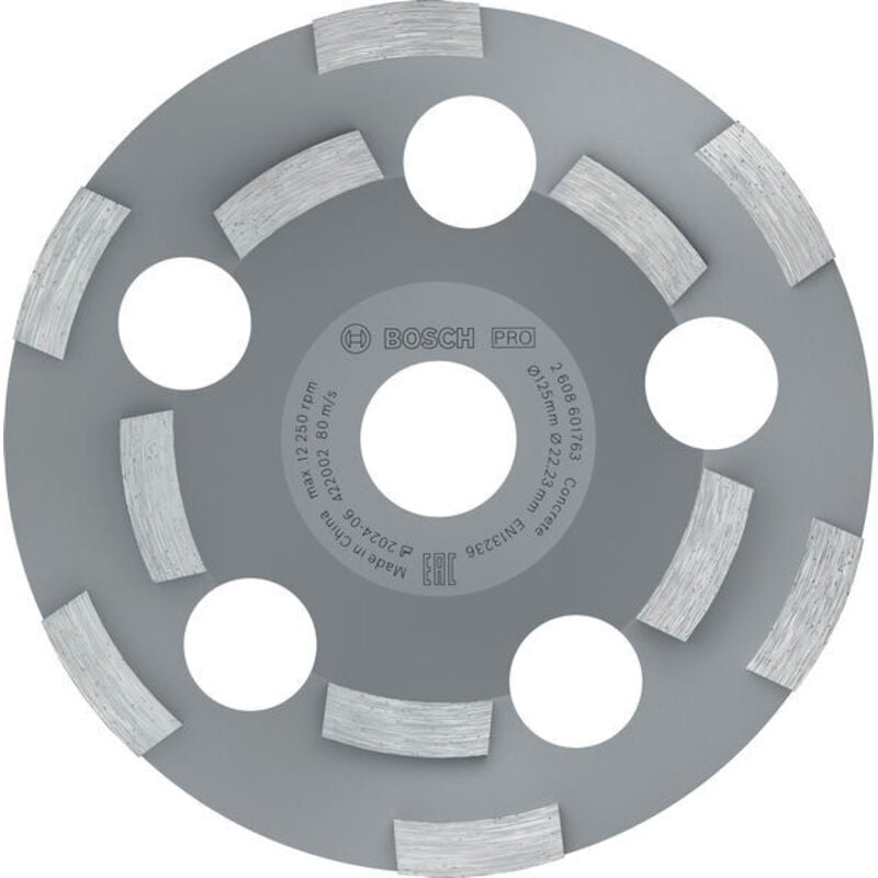 foto del prodotto bosch mola diamantata expert per abrasivo, resina, vernice, colla, amianto 125 mm 2608602553