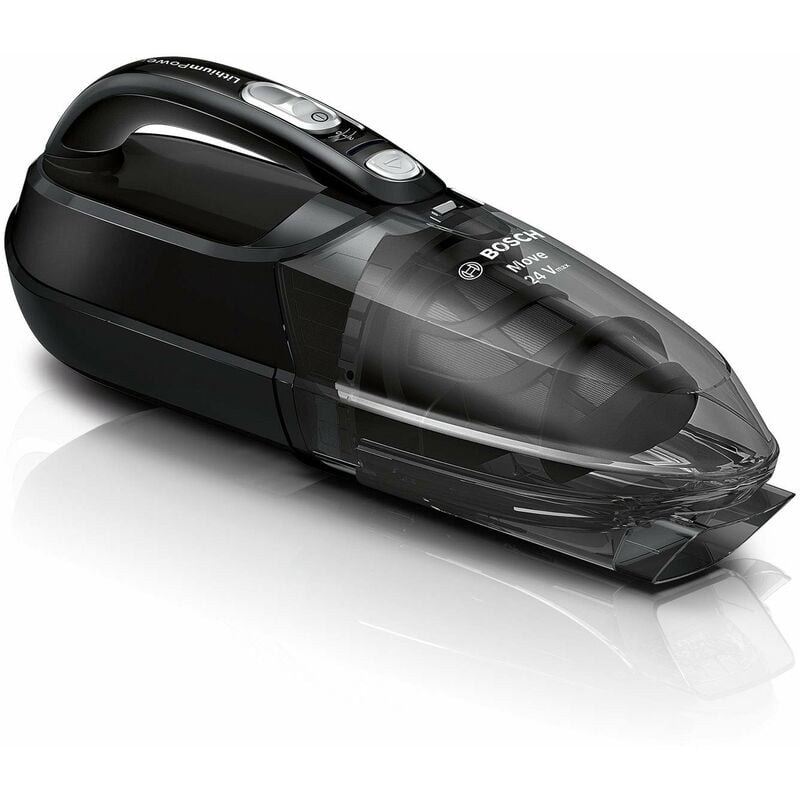 foto del prodotto bosch move lithium aspirapolvere a mano senza fili, aspirabriciole con batteria ricaricabile agli ioni di litio, 24v, nero