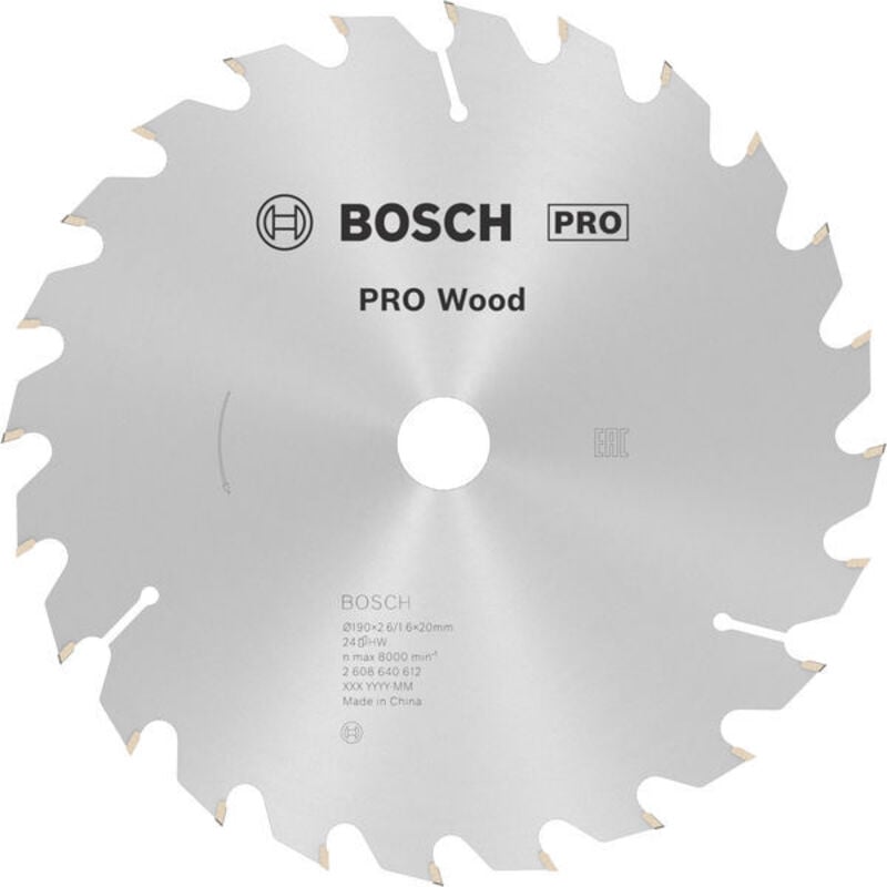 foto del prodotto bosch optiline wood lama per sega circolare 190x20 mm per legno