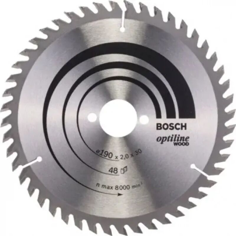 foto del prodotto bosch optiline wood lama per sega circolare 190x30 mm per legno