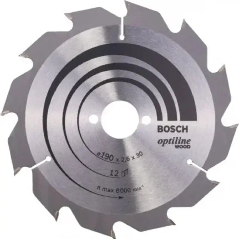 foto del prodotto bosch optiline wood lama per sega circolare 190x30 mm per legno