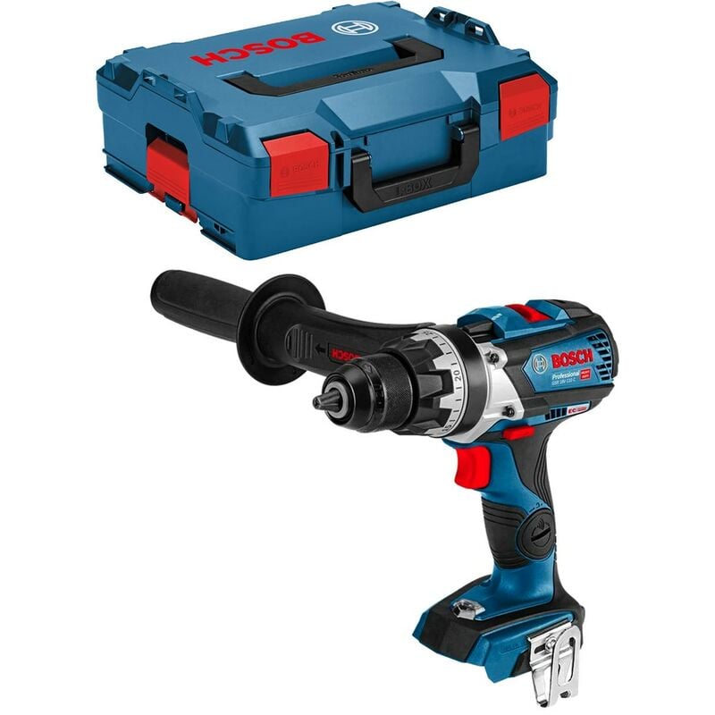 foto del prodotto bosch perceuse visseuse professionnelle 18v brushless gsr 18v 110c machine nue coffret lboxx 06019g0109