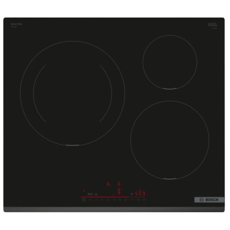 foto del prodotto bosch piano cottura a induzione 60cm 3f bisello frontale pij631hb1e