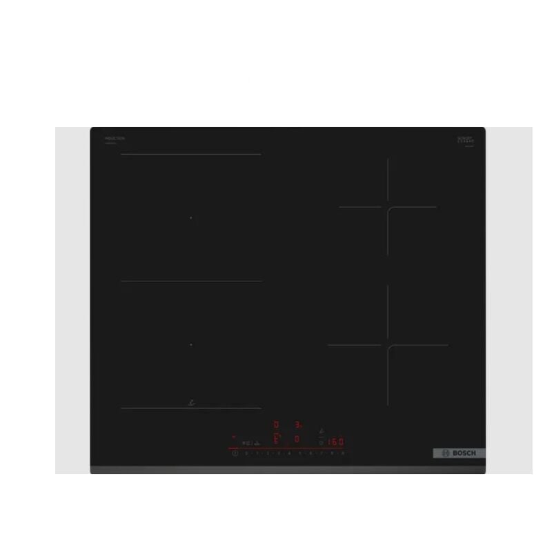 foto del prodotto bosch piano cottura in vetroceramica da 60 cm 4 fuochi 6900w nero pvs63khc1e