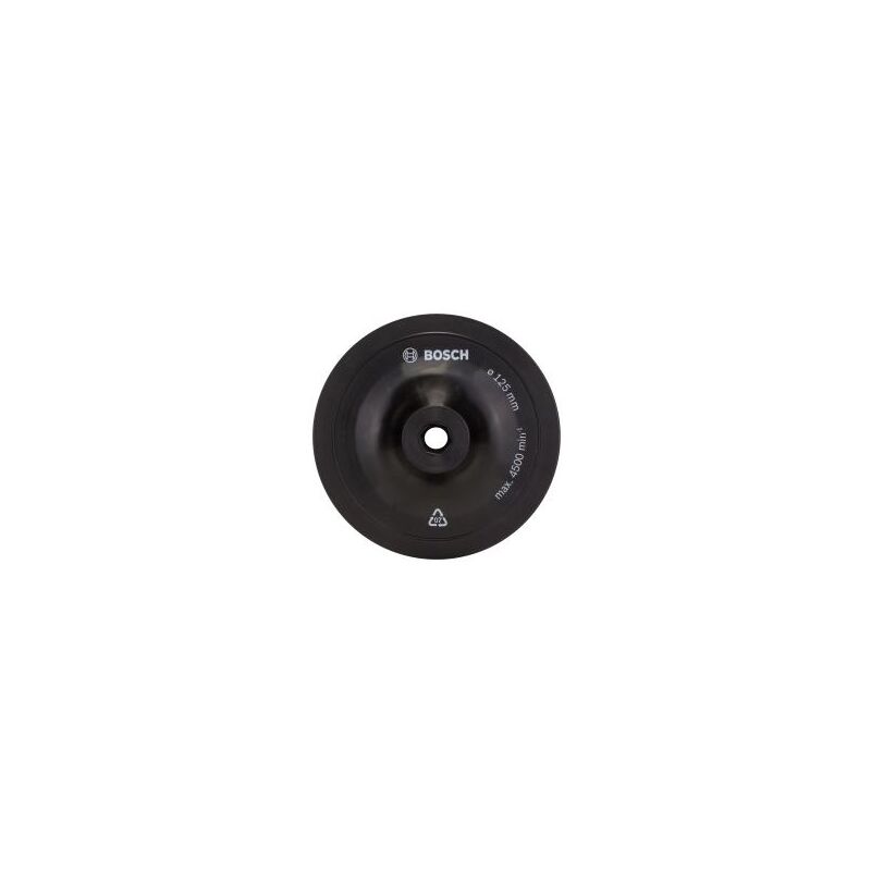 foto del prodotto bosch piastra di levigatura per trapani 125mm sistema di serraggio c velcro