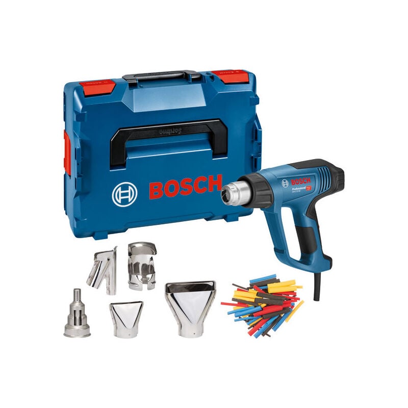 foto del prodotto bosch pistola ad aria calda ghg 23 66 con accessori in l boxx 136