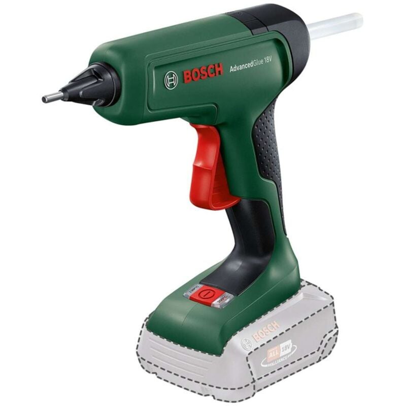 foto del prodotto bosch pistola incollatrice a caldo a batteria da 18 v, senza batteria e caricabatterie 0603264800