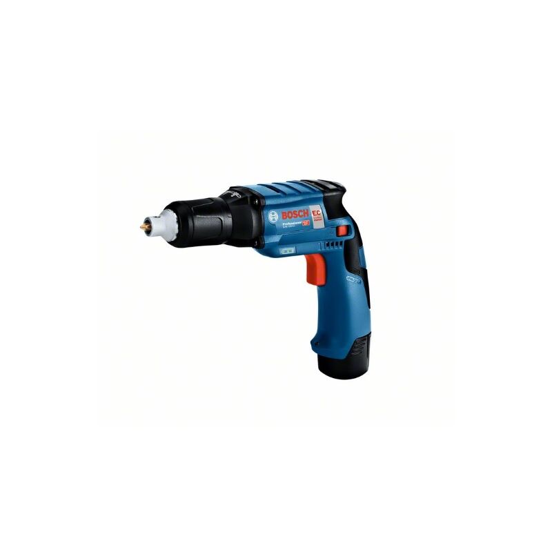 foto del prodotto bosch professional 12v system gtb 12v 11 screwdriver a batteria per cartongesso de brushless, 0 3000 rpm, 2 x 2.0 ah batterie, in l boxx 