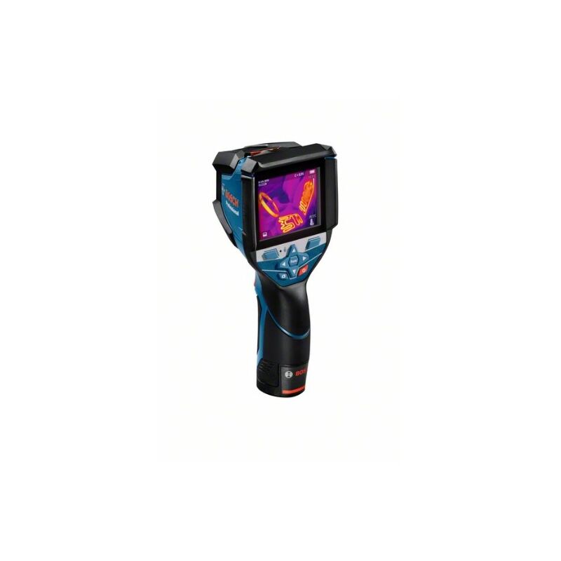foto del prodotto bosch professional 12v system thermal imager gtc 600 c senza batteria e caricabatterie, con applicazione, de range di temperatura de 20 c a
