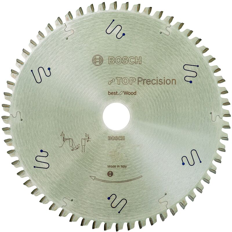 foto del prodotto bosch professional 2 608 642 103 lama de sega circolare top precision best for wood 305 x 30 2,3 mm, 72 confezione 1 