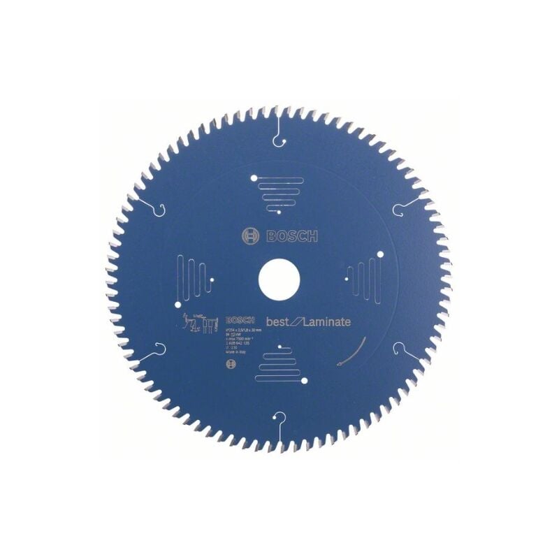 foto del prodotto bosch professional 2 608 642 135 blade de sega circolare best laminate 254 x 30 2,5 mm, 84 confezione 1 