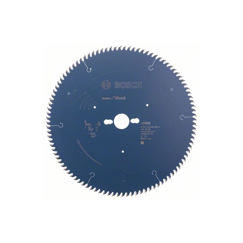 foto del prodotto bosch professional 2 608 642 501 lame de scie circulaire expert for legno 300 x 30 2,5 mm,100