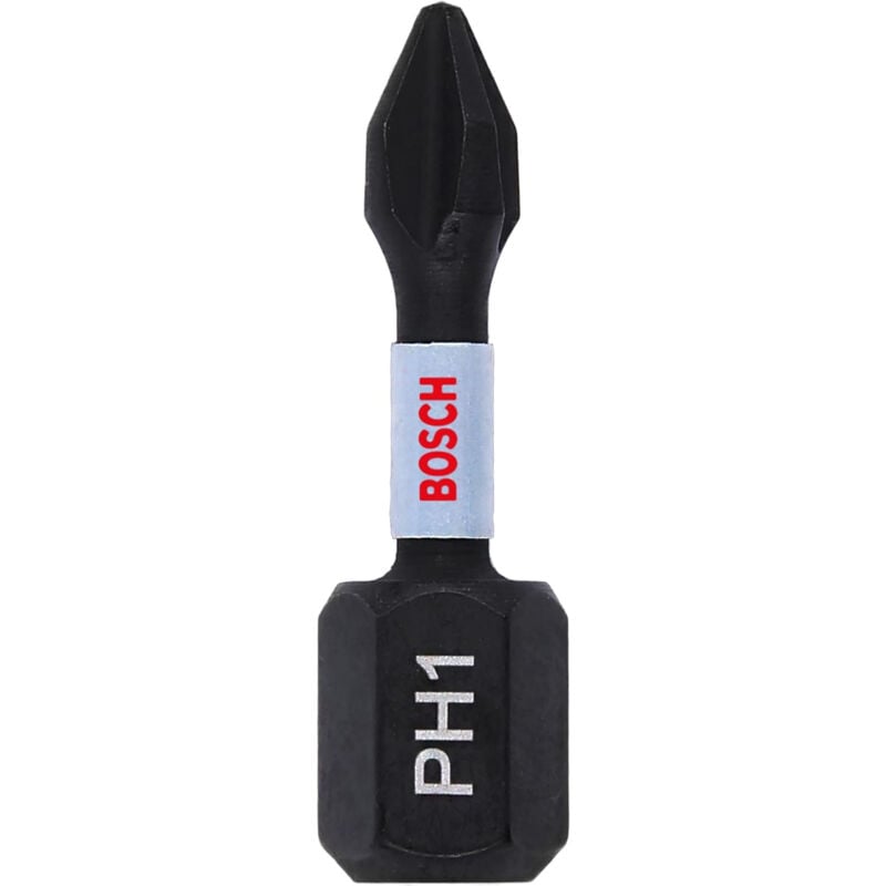 foto del prodotto bosch professional 2 punte de impact control ph1, 25 mm, codolo esagonale, pick and click, accessori de trapano a percussione de trapano a