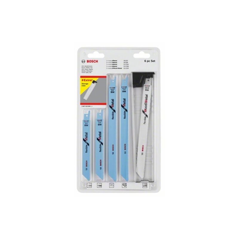 foto del prodotto bosch professional 2607010906 lama per sega set legno e metallo 6 uds