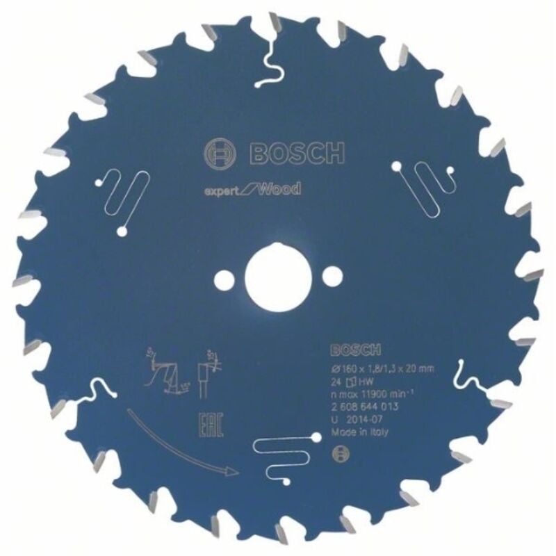 foto del prodotto bosch professional 2608644013 blade de sega circolare csb expert wood 160x20x24d