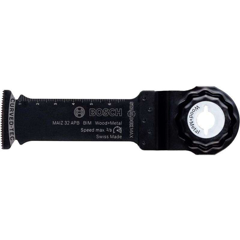 foto del prodotto bosch professional 2608662768 lama per sega a immersione maiz 32 apb per legno e metallo non indurito, starlock max, accessori multifunzioni , blu