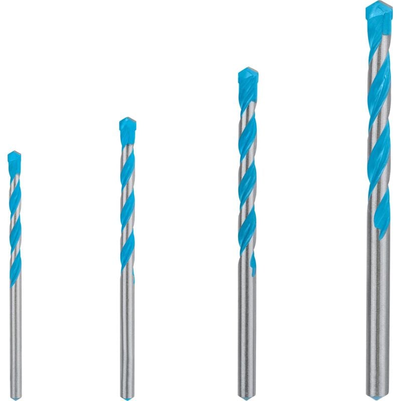 foto del prodotto bosch professional 4x set di punte expert cyl 9 multiconstruction per calcestruzzo, 4 8 mm, accessorio trapano a percussione