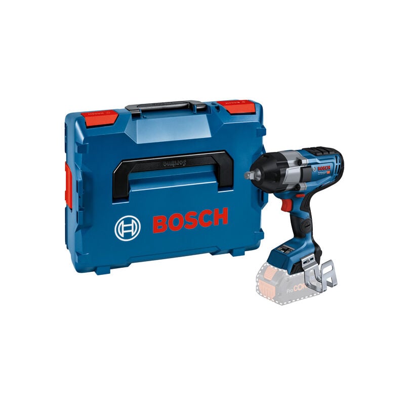 foto del prodotto bosch professional - avvitatore a impulsi a batteria bosch 1/2' gds 18v-1000 c + gcy-42 solo in l-boxx