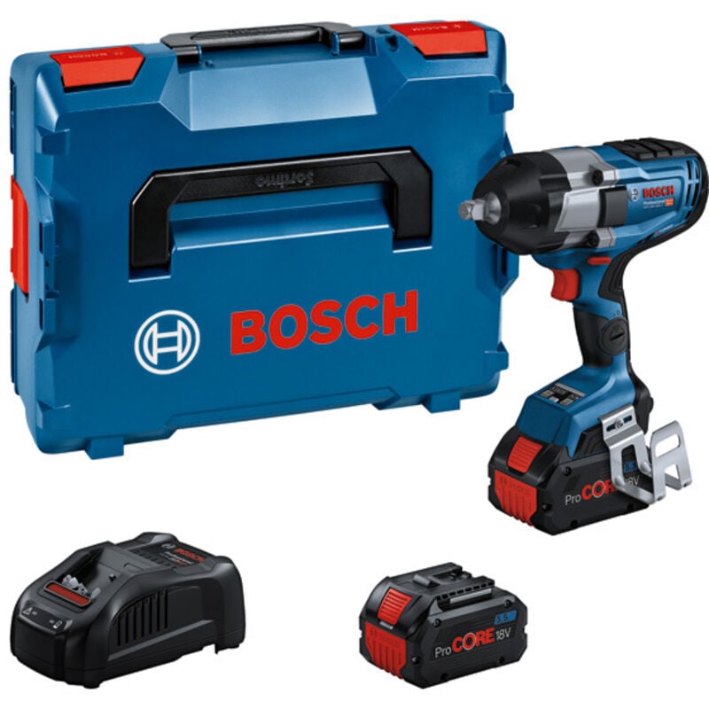 foto del prodotto bosch professional avvitatore a massa battente bosch gds 18v 1000 2 x 5,5 ah procore gal1880cv l boxx 136 