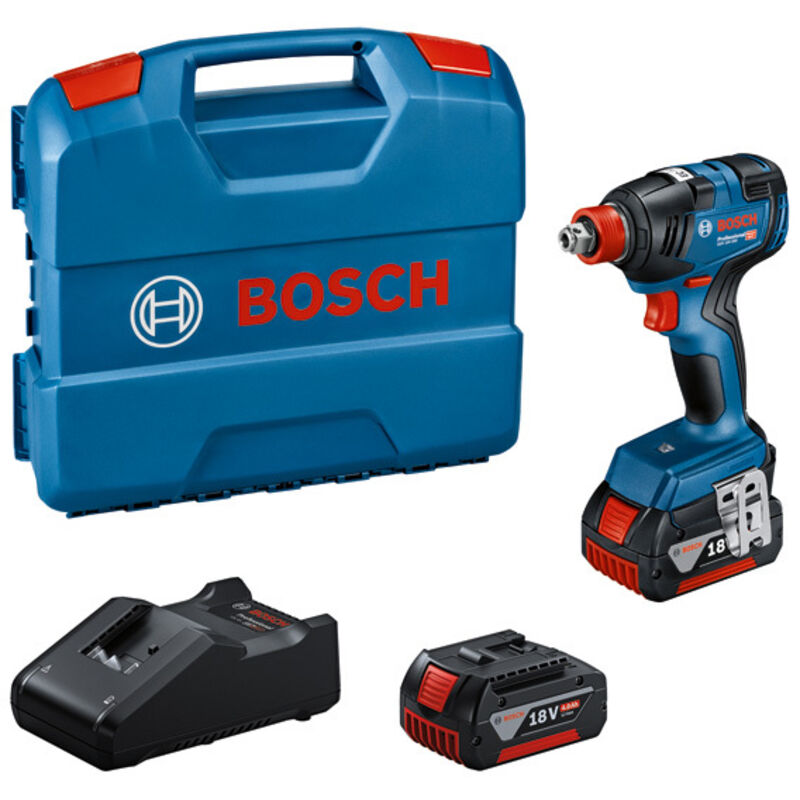 foto del prodotto bosch professional - avvitatore chiave a impulsi gdx 18v 2 batterie 4ah