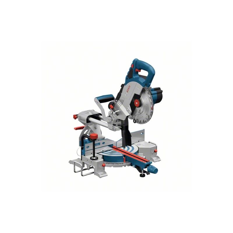 foto del prodotto bosch professional biturbo telescopic miter saw a batteria gcm 18v 216 incl. 2 batterie procore18v 5.5ah caricabatterie gal 1880 cv, disco de