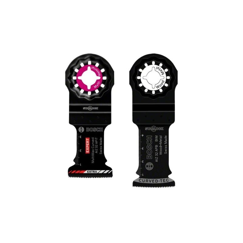 foto del prodotto bosch professional blade de multitool 10x aiz 32 apb 1x expert multimax aiz 32 apit per lame de acciaio inox, accessori multitool 