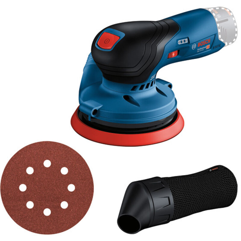 foto del prodotto bosch professional bosch gex 12v 125 solo levigatrice orbitale a batteria 0601372101