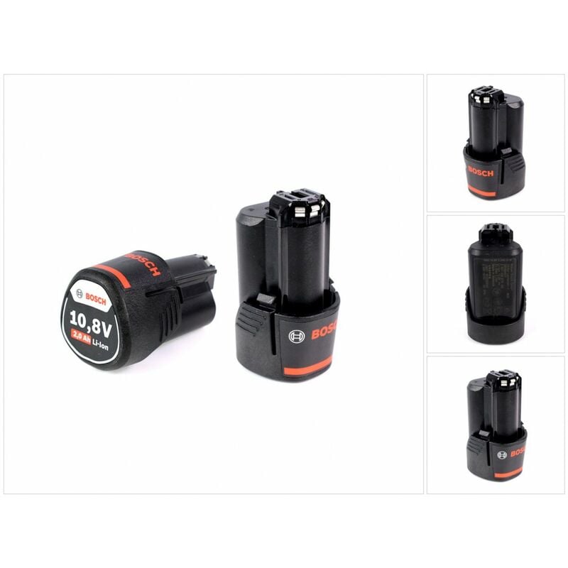 foto del prodotto bosch professional bosch starter set 10,8 v 2x batterie professionali 10,8v 2 ah 2000 mah agli ioni di litio 2607336879