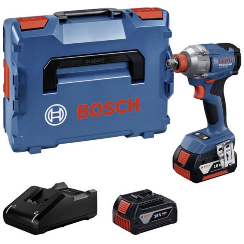 foto del prodotto bosch professional gdx 18v 285 06019n2102 avvitatore ad impulsi a batteria 285 nm 18 v quantit di batterie ricaricabil