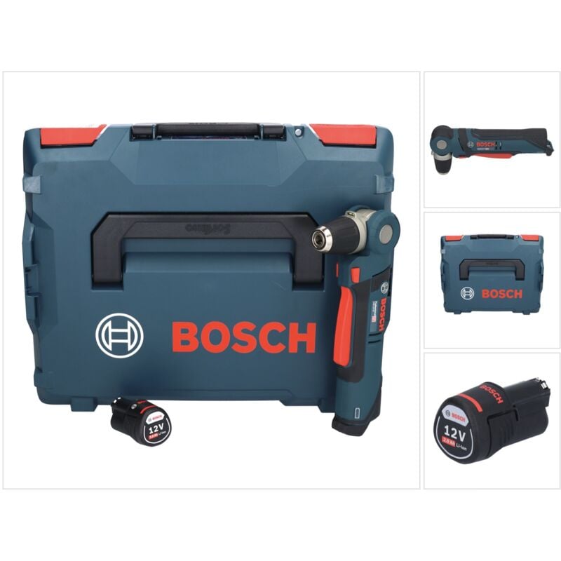 foto del prodotto bosch professional gwb 12v 10 trapano angolare a batteria 12 v 1x batteria 2,0 ah l boxx senza caricabatterie