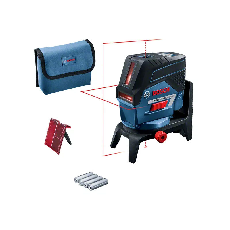 foto del prodotto bosch professional - laser combinato professionale bosch gcl 2-50 c supporto rm2 - 0601066g00