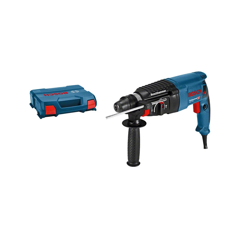 foto del prodotto bosch professional martello perforatore bosch sds plus gbh 2 26 professionale 830w 2.7j con manico supplementare e valigettta da trasporto