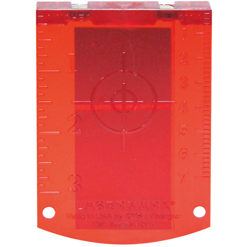 foto del prodotto bosch professional piastra di riscontro pannello di mira per laser rosso 