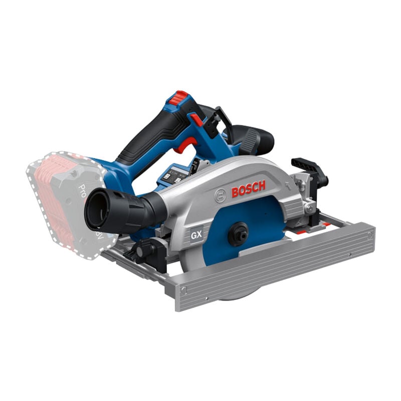 foto del prodotto bosch professional sega circolare a batteria bosch gks 18v 57 2 gx senza batteria e caricabatterie in scatola