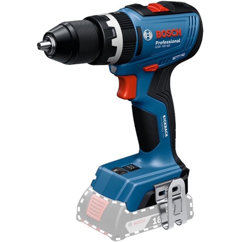 foto del prodotto bosch professional trapano a percussione bosch gsb 18v 65 solo.. 4053423321135