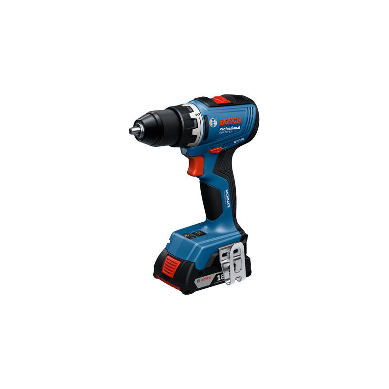 foto del prodotto bosch professional trapano avvitatore a batteria bosch gsr 18v 65 senza batteria e caricabatterie in confezione