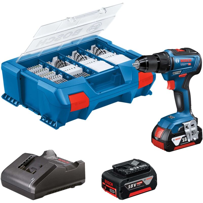 foto del prodotto bosch professional trapano avvitatore bosch gsr 18v 55 18v 4ah